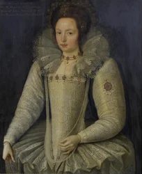 Porträt von Ellen oder Ellin Maurice (1578-1626)
